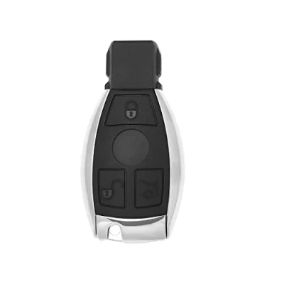 Abbildung von VGOL Autoschlüssel Hülle Kompatibel mit A B C E S CLK ML W164 W245 A209 W212 W204 Ersatz Keyless Entry Smart Remote Key Fob Shell Gehäuse 3 Tasten