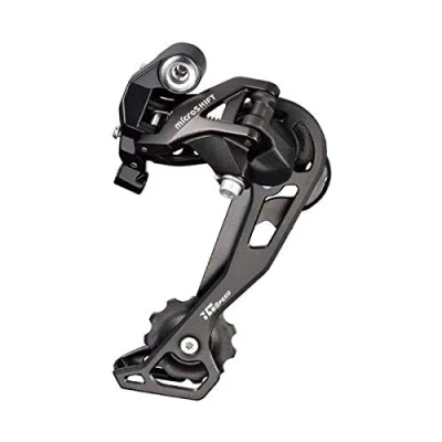 Abbildung von Schaltwerk MICROSHIFT XLE, 10.r.p.(1/2x10), Shimano kompatibel, kurzer Nachlauf, max. Modus 32 36T, Kapazität 35T (NEU)