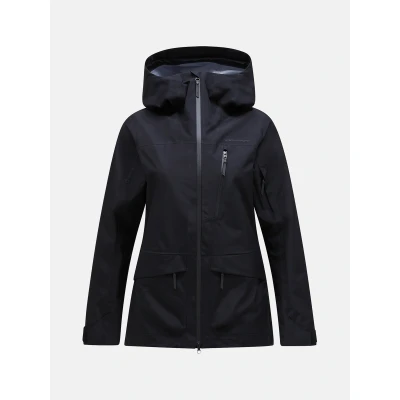 Abbildung von Peak Performance Women Vertical Gore Tex 3L Jacket Damen Ski jacke Black XL