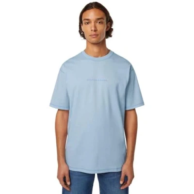 Abbildung von Scotch &amp; Soda Front Chest LOGO Tshirt print, Herren, Größe: Large, Sky blue