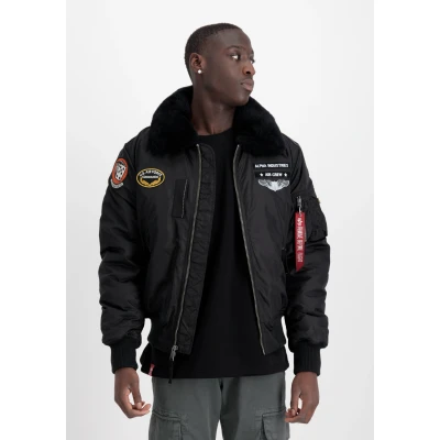 Abbildung von Alpha Industries Injector AIR Force Winterjacke, Herren, Größe: Small, Black
