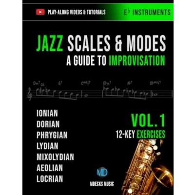 Abbildung von Jazz Scales &amp; Modes Vol.1 Eb Instruments: A Guide To Improvisation