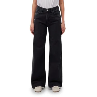 Abbildung von Mavi Flared Jeans, Damen, Größe: 27x32, Dark smoke denim