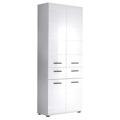 Abbildung von trendteam Hochschrank Skin/GlossBad Badhochschrank Badschrank Standschrank Badezimmerschrank