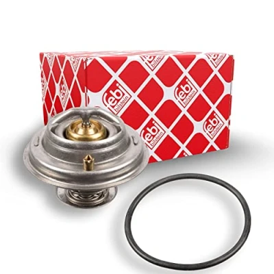 Abbildung von FEBI BILSTEIN 108104 Kühlwasserthermostat 92 mit Dichtring AUDI: A4 B5 Avant, Limousine, B6 VOLKSWAGEN: Passat GP Variant