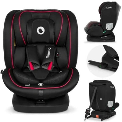 Abbildung von lionelo Autokindersitz BASTIAAN i SIZE, ab: ab Geburt, bis: bis 12 Jahre, 0,00 kg, 36,00 (Set), Size / 0 36 kg Isofix + Top Tether