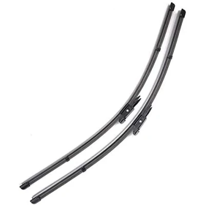 Abbildung von Vorne Scheibenwischer Flach Wischerblätter Wischblatt Scheibenwischblätter 710mm 660mm Kompatibel mit Peugeot Mercedes Ford
