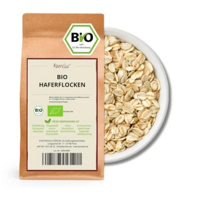 Abbildung von Kamelur Bio Haferflocken (500g) Hafer Flocken aus kontrolliert biologischem Anbau