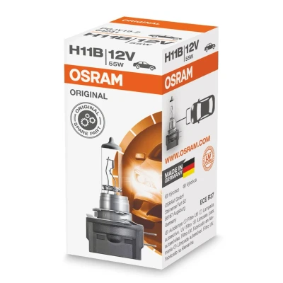 Abbildung von OSRAM 64241 Glühlampe, Fernscheinwerfer H11B 12V 55W 3200K Halogen KIA: Sportage III, SORENTO 1, Optima / K5, HYUNDAI: SANTA FE 2