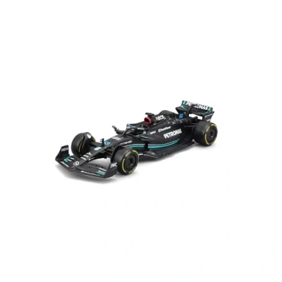 Abbildung von Bburago F1 Mercedes AMG W14 E(2023), Russell: Formel 1 Modellauto im Maßstab 1:43, George Russell, ab 3 Jahren (18 38080R)