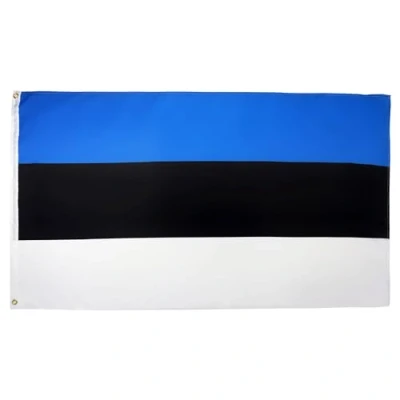Abbildung von AZ FLAG Flagge Estland 90x60 cm Estnische Fahne 100% Polyester mit Messing Ösen 50g