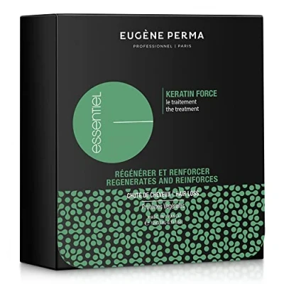 Abbildung von Eugene Perma Ampullen Essentiel Keratin Force Reforcer Traitement 1 set Für Dünner werdendes haar