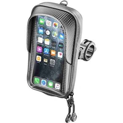 Abbildung von Interphone Cellularline SMMASTER Universal Smartphone Halter Kompatibel mit 5.8 Mobile, 360 drehbar.