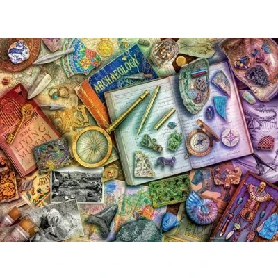 Abbildung von Ravensburger Puzzle Amiee Stewart Archaeology, 500 Puzzleteile, Made in Germany