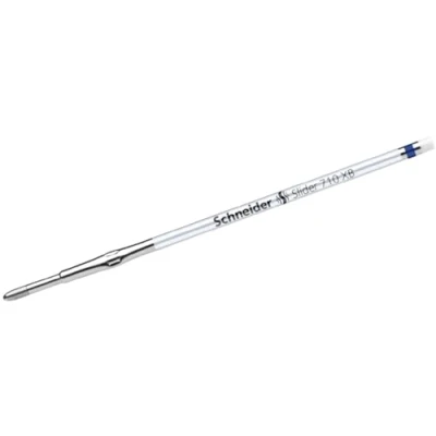 Abbildung von Schneider 171003 Slider 710 Kugelschreibermine (ViscoGlide Technologie, Strichbreite XB) 10 Stück blau