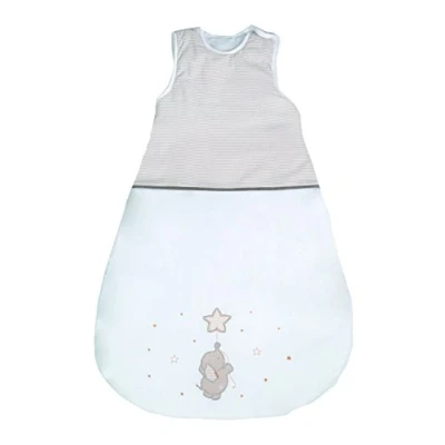 Abbildung von roba® Babyschlafsack aus atmungsaktivet Baumwolle, ganzjährig nutzbar, unisex