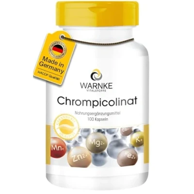 Abbildung von Chrom Picolinat Kapseln 100 St