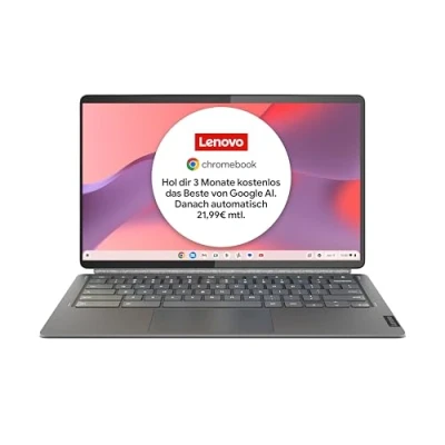 Abbildung von Lenovo IdeaPad Duet 5 Chromebook 82QS0012GE 13,3&quot; FHD OLED, Qualcomm® Snapdragon® 7c Gen 2, 8GB RAM, 256GB eMMC, ChromeOS
