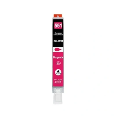 Abbildung von 1 XXL Druckerpatrone kompatibel zu CLI 551 M Magenta für Canon PIXMA IP7250 IP8750 MG5450 MG5550 MG5650 MG6350 MG6450 MG6650 MG7150 MG7550 MX725 MX925 IX6850