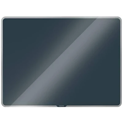 Abbildung von Leitz magnetisches Whiteboard aus Glas, 800 x 600, Samtgrau, Cosy Serie, 70430089