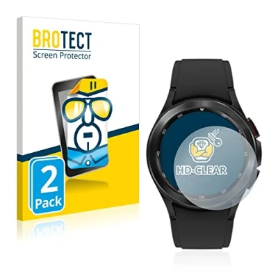 Abbildung von BROTECT (2 Stück Schutzfolie für Samsung Galaxy Watch 4 Classic (42mm) Displayschutz Folie Ultra Klar