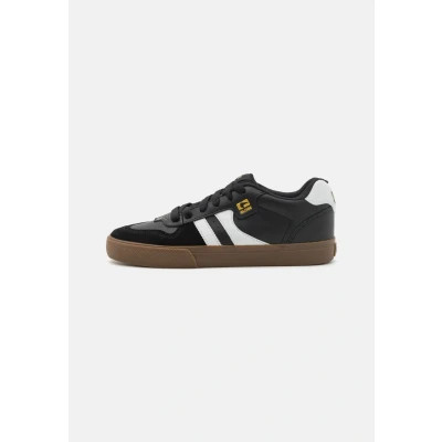 Abbildung von Globe Encore 2 Skateschuh, Herren, Größe: 42.5, Black/white/tobacco Leder/synthetik