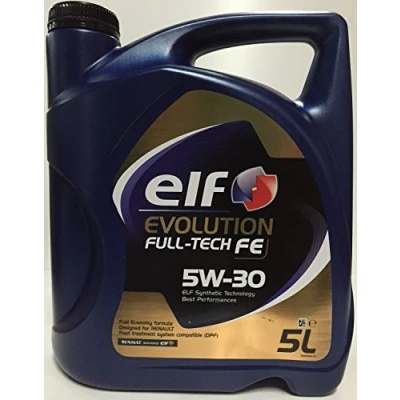 Abbildung von Elf Motorenöl Evolution Full Tech FE 5W 30 5 Liter Ltrs = 1 x L