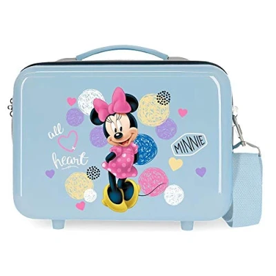 Abbildung von Disney Love Minnie Anpassungsfähiger Schönheitsfall Blau 29x21x15 cms ABS