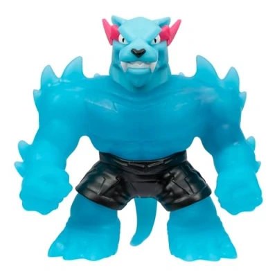 Abbildung von Moose Toys Actionfigur Mr. Beast Lab Goo Jit Zu Dehnbare Figur Hypercharged Panther 11 cm