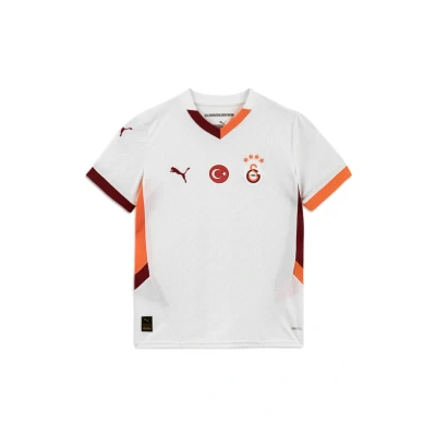 Abbildung von Puma GSK AWAY Replica JR W O Sponsor FußballTrikot für Kinder, Größe: 176, white red rhythm