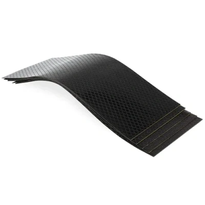 Abbildung von platino24 10x Bitumenmatten 500x200x2,8mm, Antidröhnmatten selbstklebend, Dämmmatten Auto, Schalldämmung