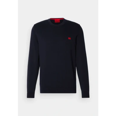 Abbildung von HUGO SAN Cassius Strickpullover, Herren, Größe: Small, Navy