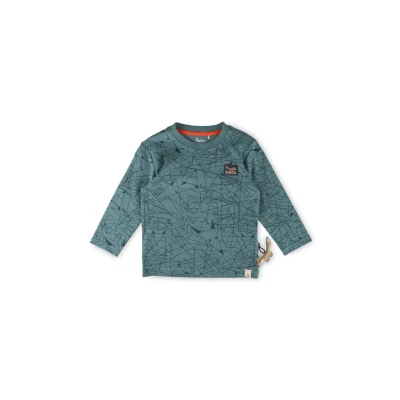 Abbildung von sigikid Langarmshirt für Kinder, Größe: 110, Ozeangrün