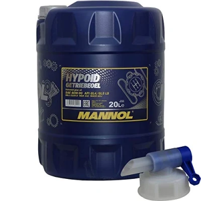 Abbildung von 20 Liter MANNOL Getriebeöl Hypoid Getriebeoel 80W 90 API GL4/GL 5 + Auslaufhahn