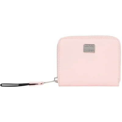 Abbildung von Tommy Jeans American COOL Geldbörse, Damen, Größe: One Size, Pink