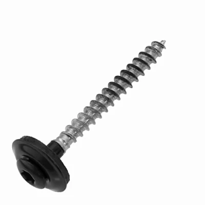 Abbildung von Spenglerschrauben Edelstahl A2 mit EPDM Dichtscheibe 15 mm 4,5 x 60 anthrazit RAL 7016 TX20, 200 Stück