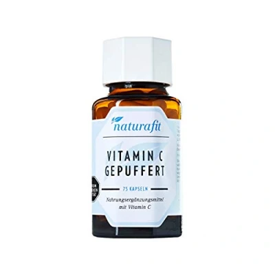 Abbildung von Naturafit Vitamin C gepuffert Kapseln 75 St