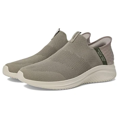 Abbildung von Skechers Sport Ultra FLEX 3.0 Slipper, Herren, Größe: 42.5, Taupe/olive Schuhe