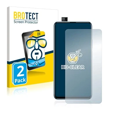 Abbildung von BROTECT (2 Stück Schutzfolie für Huawei P smart Pro 2019 Displayschutz Folie Ultra Klar