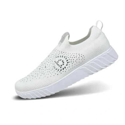 Abbildung von bugatti Slipper, Damen, Größe: 39, White/metallics Schuhe