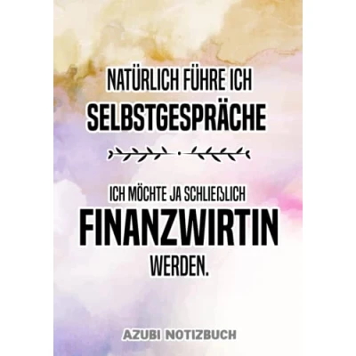 Abbildung von Finanzwirtin Azubi Notizbuch: Tolles Buch für die Ausbildung als zum Eintragen