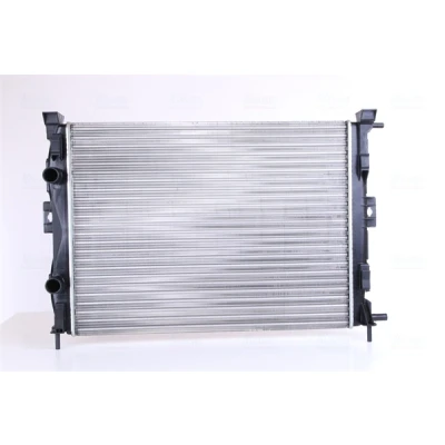 Abbildung von NISSENS 63764 Kühler, Motorkühlung Aluminium 587 430 18 Kühlrippen mechanisch gefügt RENAULT: SCENIC 2, GRAND MEGANE 2 Coupe Cabriolet
