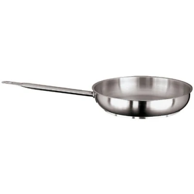 Abbildung von EMGA 935.022 Edelstahl Lyoner Pfanne, 5.5cm Höhe, 28cm Durchmesser