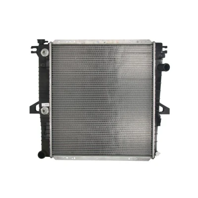 Abbildung von NRF 56033 Kühler, Motorkühlung Aluminium 596 530 33 mit Anbauteilen Kühlrippen gelötet FORD USA: Explorer Mk2