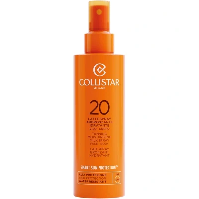 Abbildung von Collistar Tanning Moisturizing MILK Spray SPF 20 Sonnenschutz, Damen, Größe: 200 ml,