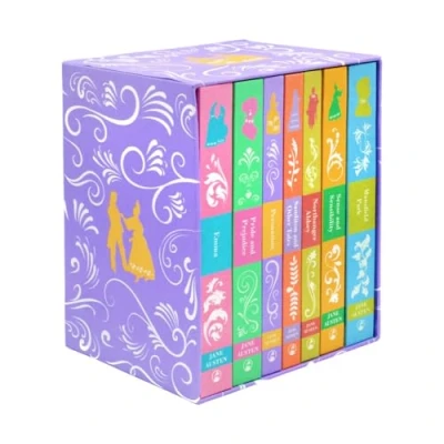 Abbildung von Jane Austen: The Complete 7 Books Hardcover Box Set: Emma, Pride and Prejudice, Persuasion, Sanditon Other Tales, Northanger Abbey, Sense Sensibility &amp; Mansfield