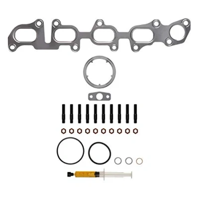Abbildung von AJUSA JTC12299 Montagesatz, Lader with studs, syringe oil mit Dichtungen Montageanleitung VOLKSWAGEN: Golf 7 Schrägheck, Sharan II