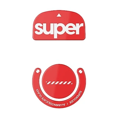 Abbildung von Pulsar Gaming Gears Superglide Mausfüße für Logitech G Pro X Superlight (Rot, 2), LGSSGR2
