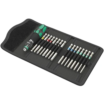 Abbildung von Wera Bit Set Kraftform Kompakt 60 Tool Finder 05059303001 17teilig Kre