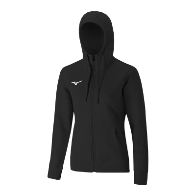 Abbildung von Mizuno Sweat FZ Hoodie Trainingsschuhe Schwarz Damen Grösse XL